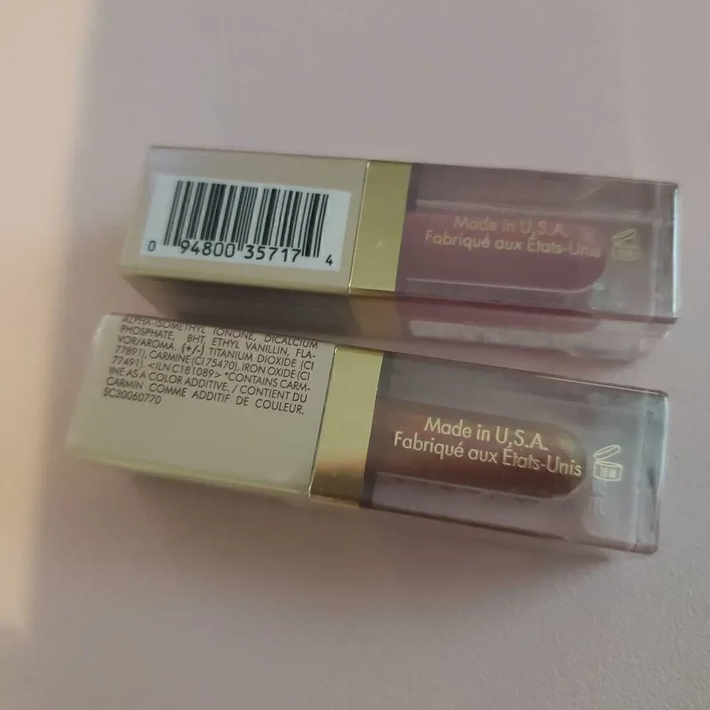 Stila Beauty Boss Elevator Pitch + Synergy Lip Gloss Sealed New Deluxe Mini Size